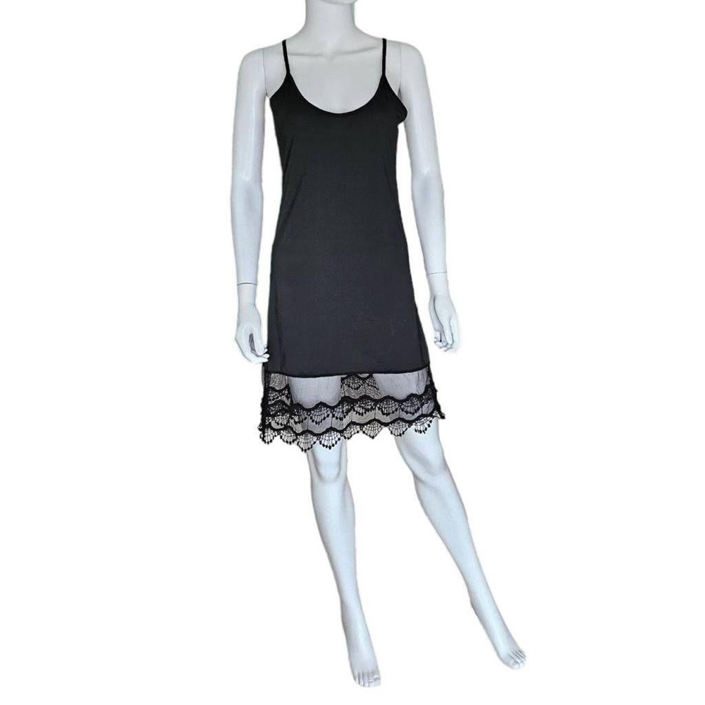 NWOT Venus Minimalist Lace Slip Mini Sleep Dress Large